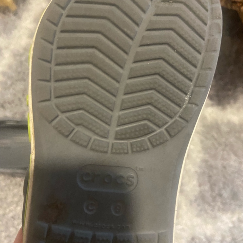 Boys crocs in a great condition
